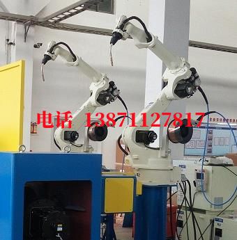 桦南弧焊机器人工作站
